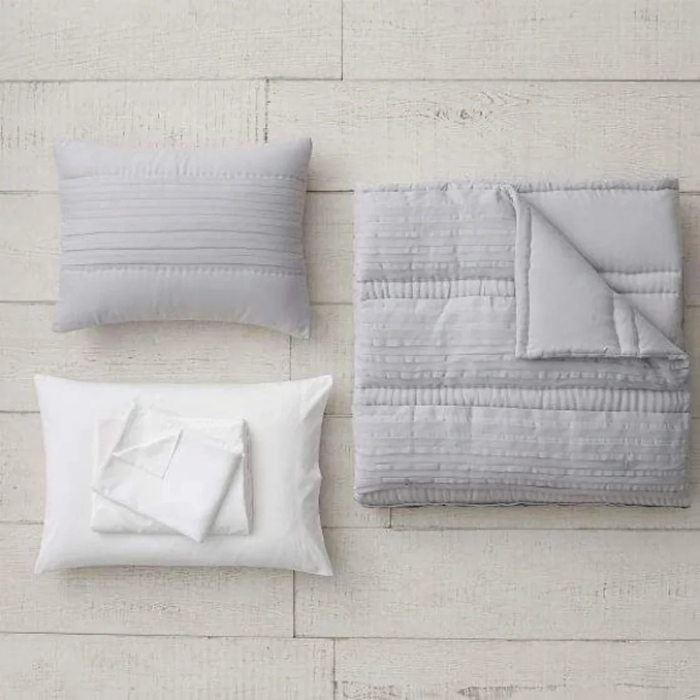 PB TEEN Pretty Pleats Quilt and Sham